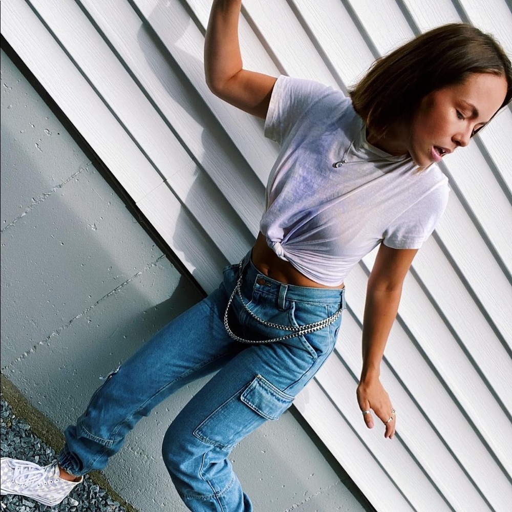 RE/DONE tie-dye tee